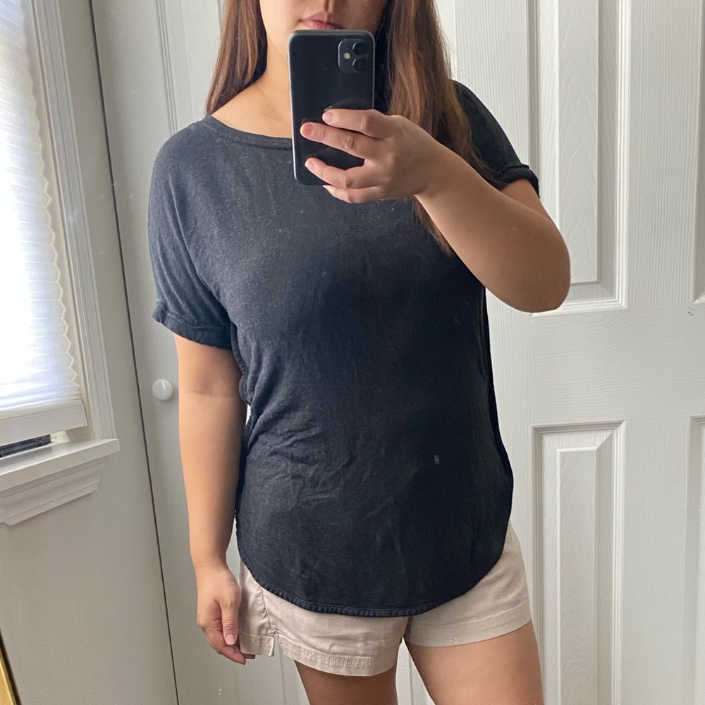 Dark Gray Short Sleeve Tee